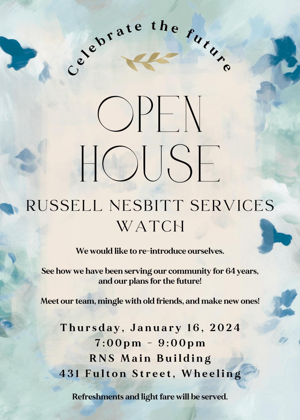 Open House Flyer